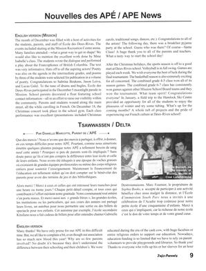   INFO-PARENTS COLOMBIE-BRITANNIQUE, 2004   , page 9