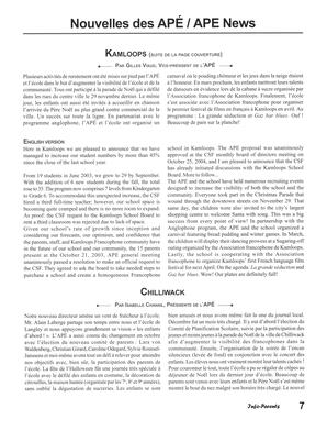   INFO-PARENTS COLOMBIE-BRITANNIQUE, 2004   , page 7