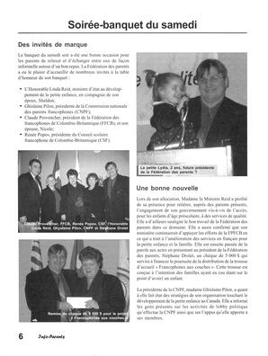   INFO-PARENTS COLOMBIE-BRITANNIQUE, 2003   , page 6