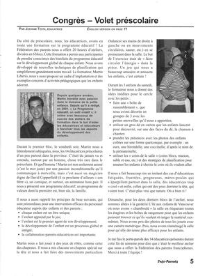   INFO-PARENTS COLOMBIE-BRITANNIQUE, 2003   , page 5