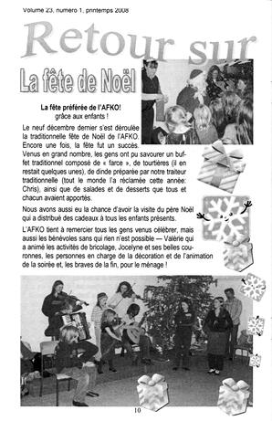   LA VOIX DES KOOTENAYS, 2008   , page 10