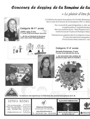  INFO-PARENTS COLOMBIE-BRITANNIQUE, 2003   , page 12