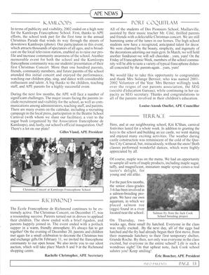   INFO-PARENTS COLOMBIE-BRITANNIQUE, 2003   , page 13