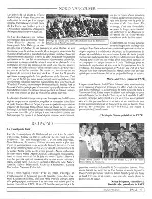   INFO-PARENTS COLOMBIE-BRITANNIQUE, 2002   , page 9