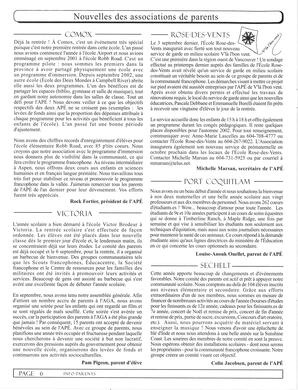   INFO-PARENTS COLOMBIE-BRITANNIQUE, 2002   , page 6