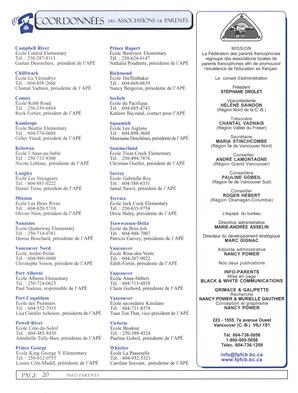   INFO-PARENTS COLOMBIE-BRITANNIQUE, 2002   , page 20