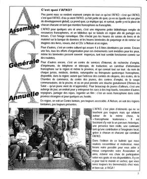   LA VOIX DES KOOTENAYS, 2007   , page 5