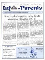 INFO-PARENTS COLOMBIE-BRITANNIQUE, 2002