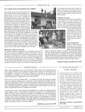   INFO-PARENTS COLOMBIE-BRITANNIQUE, 2002   , page 9