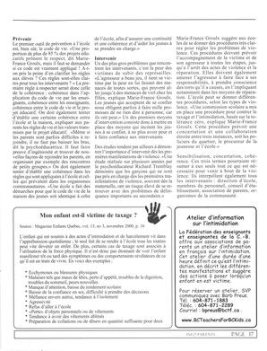   INFO-PARENTS COLOMBIE-BRITANNIQUE, 2002   , page 17