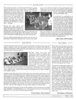   INFO-PARENTS COLOMBIE-BRITANNIQUE, 2002   , page 15