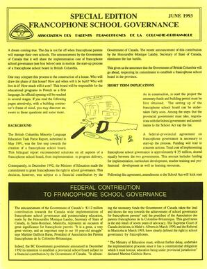   INFO-PARENTS COLOMBIE-BRITANNIQUE, 1993   , page 8