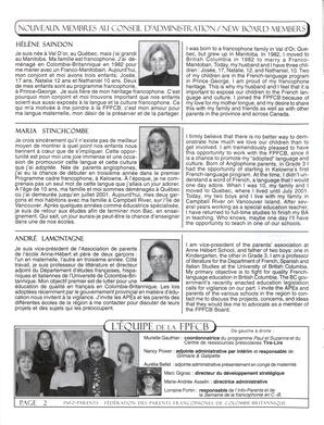   INFO-PARENTS COLOMBIE-BRITANNIQUE, 2002   , page 2
