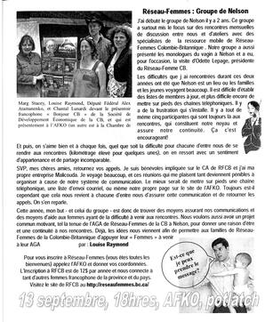   LA VOIX DES KOOTENAYS, 2007   , page 23