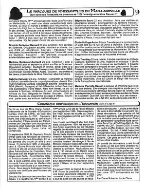   INFO-PARENTS COLOMBIE-BRITANNIQUE, 2001   , page 9