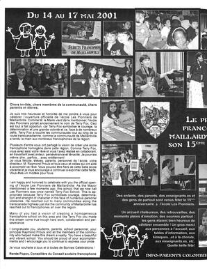   INFO-PARENTS COLOMBIE-BRITANNIQUE, 2001   , page 10