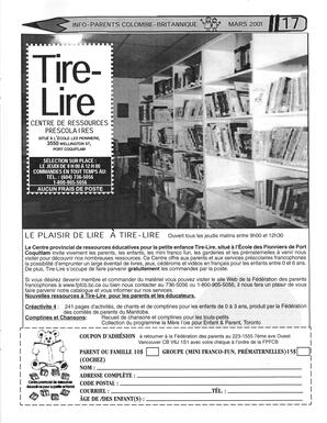   INFO-PARENTS COLOMBIE-BRITANNIQUE, 2001   , page 17