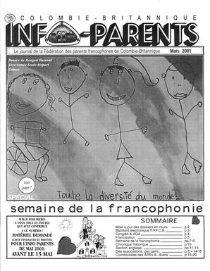   INFO-PARENTS COLOMBIE-BRITANNIQUE, 2001   , page 1