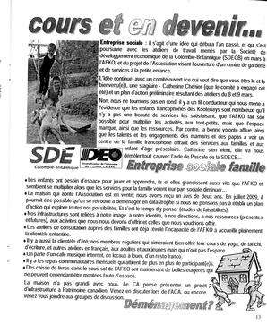   LA VOIX DES KOOTENAYS, 2007   , page 13