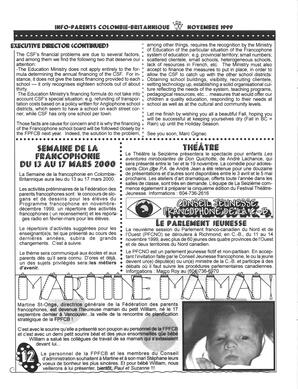   INFO-PARENTS COLOMBIE-BRITANNIQUE, 1999   , page 12