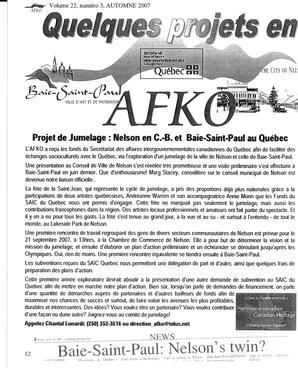   LA VOIX DES KOOTENAYS, 2007   , page 12