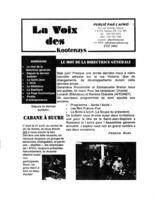LA VOIX DES KOOTENAYS, 2002