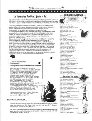   INFO-PARENTS COLOMBIE-BRITANNIQUE, 1998   , page 7