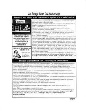   LA VOIX DES KOOTENAYS, 2002   , page 8