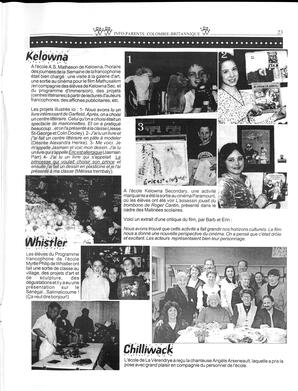   INFO-PARENTS COLOMBIE-BRITANNIQUE, 1998   , page 23