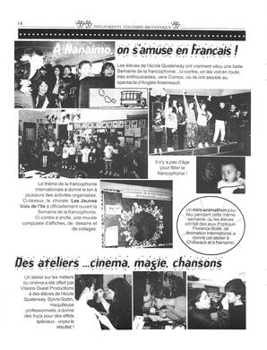   INFO-PARENTS COLOMBIE-BRITANNIQUE, 1998   , page 14