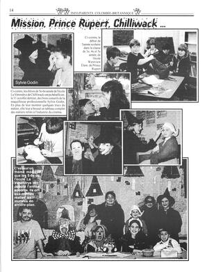   INFO-PARENTS COLOMBIE-BRITANNIQUE, 1997   , page 14