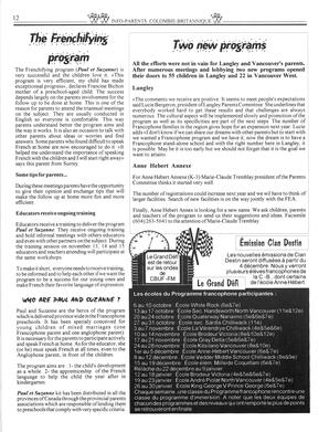   INFO-PARENTS COLOMBIE-BRITANNIQUE, 1997   , page 12