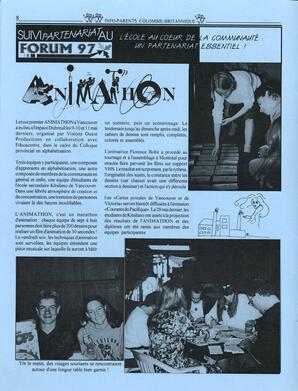   INFO-PARENTS COLOMBIE-BRITANNIQUE, 1997   , page 8