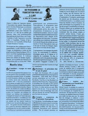   INFO-PARENTS COLOMBIE-BRITANNIQUE, 1997   , page 5