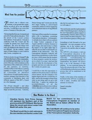   INFO-PARENTS COLOMBIE-BRITANNIQUE, 1997   , page 10