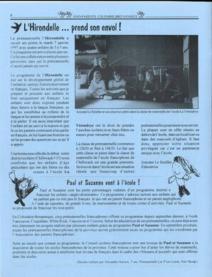   INFO-PARENTS COLOMBIE-BRITANNIQUE, 1997   , page 6