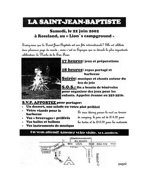   LA VOIX DES KOOTENAYS, 2002   , page 2