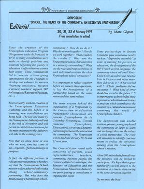   INFO-PARENTS COLOMBIE-BRITANNIQUE, 1996   , page 7