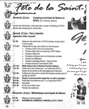   LA VOIX DES KOOTENAYS, 2007   , page 8