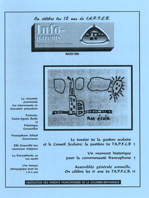   INFO-PARENTS COLOMBIE-BRITANNIQUE, 1996   , page 1