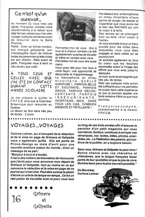   GRIMACE ET GALIPETTE, 2000   , page 16