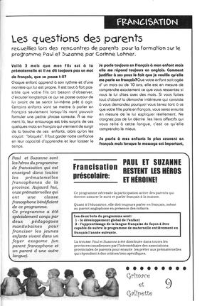   GRIMACE ET GALIPETTE, 1999   , page 9
