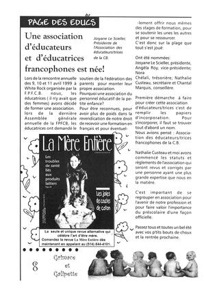   GRIMACE ET GALIPETTE, 1999   , page 8