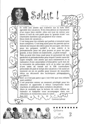   GRIMACE ET GALIPETTE, 1999   , page 3