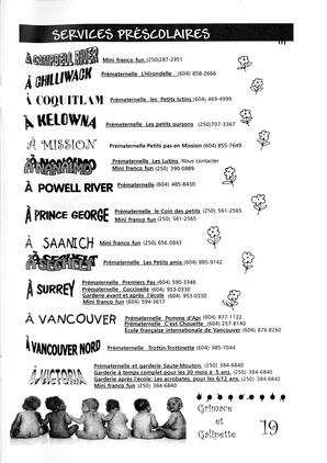   GRIMACE ET GALIPETTE, 1999   , page 19