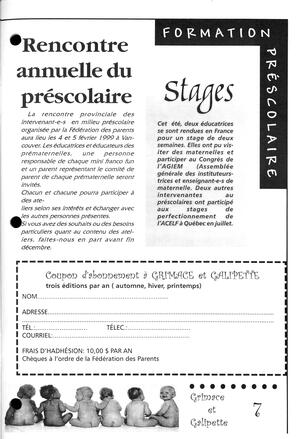   GRIMACE ET GALIPETTE, 1998   , page 7