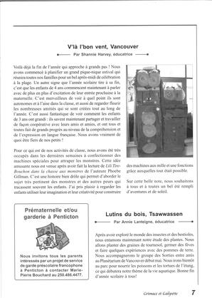   GRIMACE ET GALIPETTE, 2005   , page 7