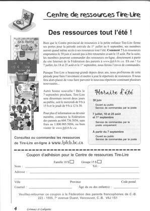   GRIMACE ET GALIPETTE, 2005   , page 4
