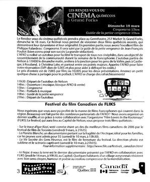   LA VOIX DES KOOTENAYS, 2007   , page 4