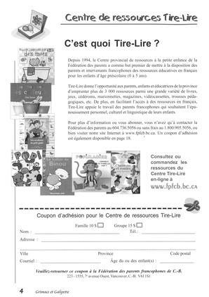   GRIMACE ET GALIPETTE, 2005   , page 4